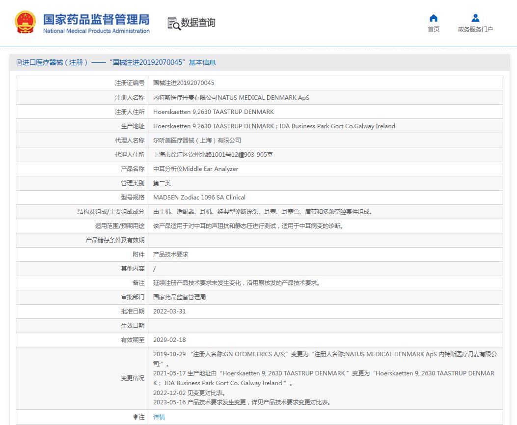 尔听美卓迪亚（Zodiac）中耳分析仪MADSEN Zodiac 1096 SA Clinical