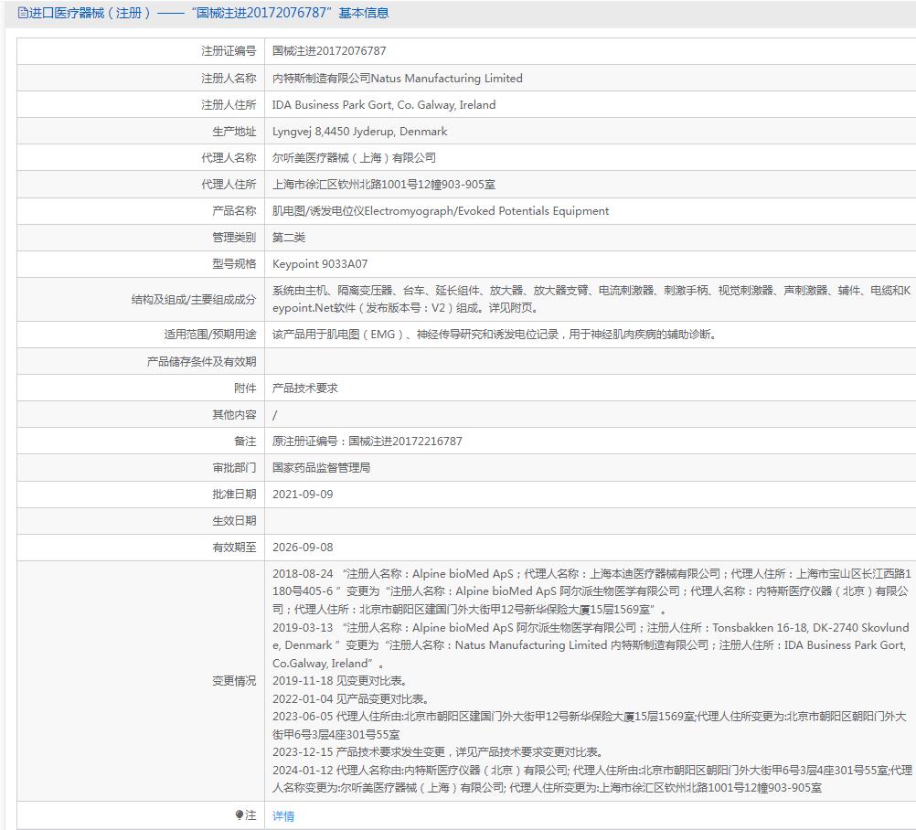 尔听美Keypoint 9033A07肌电图诱发电位仪