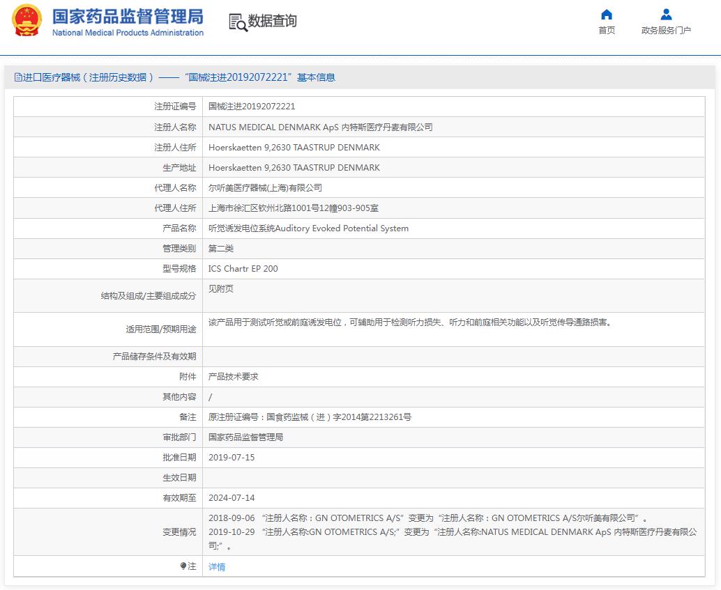 尔听美查特(Chartr EP 200)听觉诱发电位系统